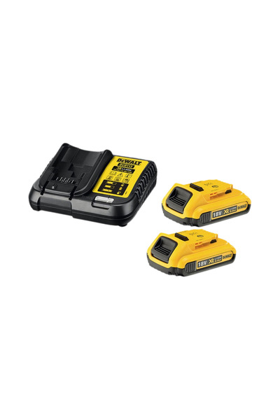 Dewalt DCD776D2-TR 18V 2.0 Ah Li-Ion Şarjlı Darbeli Matkap | Çift Akülü | Taşıma Çantalı