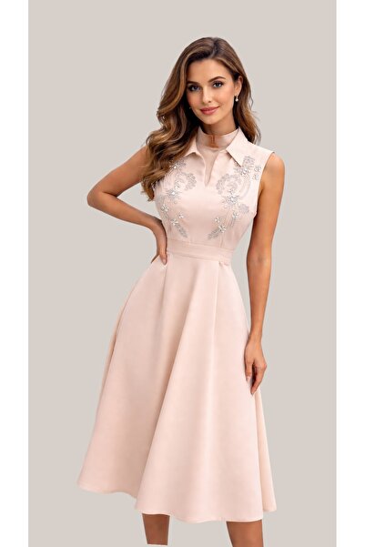 BATRINA STYLE Barbie Soft Midi Dress