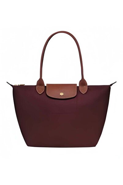 Generic Longchamp Women's Medium Tote Bag, Handbag, Shoulder Bag Claret Class...