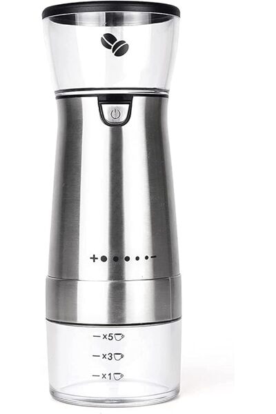 Arabest Portable Electric Coffee Grinder with Conical Ceramic Burr,USB Rechar...