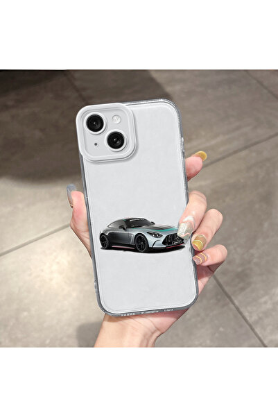 Hontinga حافظة هاتف آيفون 15 متوافقة مع حماية الكاميرا الشفافة، حافظة هاتف من...