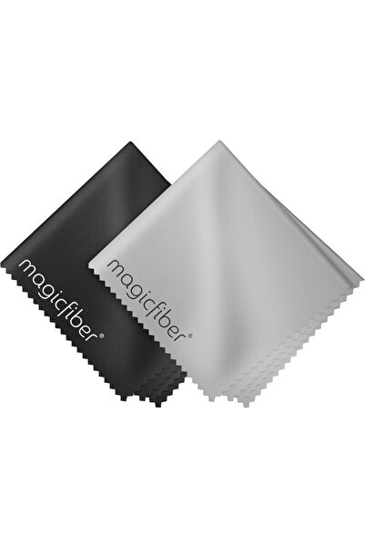 MagicFiber Microfiber Cleaning Cloths, 2 Pack - Premium Cloth for Glasses, Le...