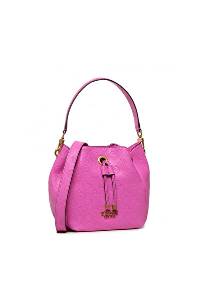 Guess Guess, Zanelle, Συνθετικό Δέρμα, Υφασμάτινη Τσάντα, Vivid Rose, PA84920...