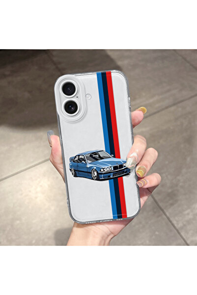 Hontinga حافظة هاتف آيفون 16 متوافقة مع حماية الكاميرا الشفافة، مصنوعة من الس...