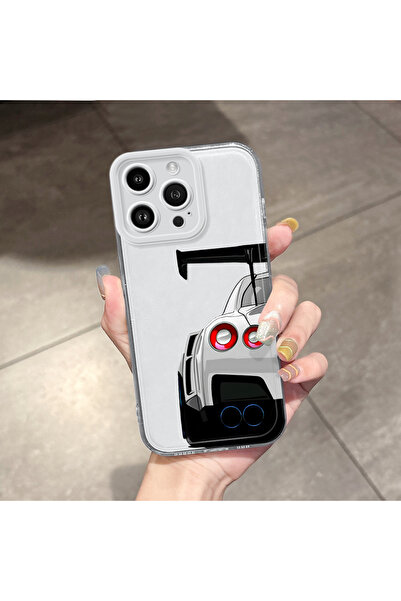 Hontinga حافظة هاتف آيفون 14 برو ماكس متوافقة مع السيليكون الناعم الشفاف مع ح...