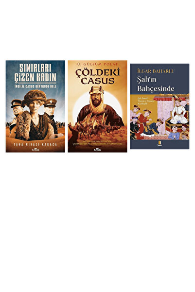Kapı Yayınları Sınırları Çizen Kadın: İngiliz Casus Gertrude Bell... +2 Tarih...