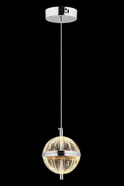 Akgül Orbital Tekli Krom Avize