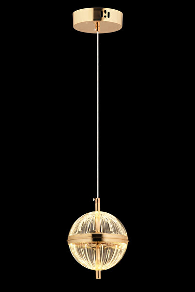 Akgül Orbital Tekli Gold Avize