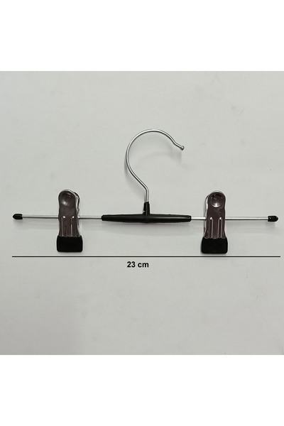 AĞIRSOY 10 قطع من شماعات السراويل السلكية المصنوعة من الفولاذ المقاوم للصدأ م...