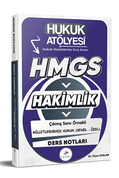 Dizgi Kitap 2026 Hukuk Atölyesi HMGS Hakimlik Milletlerarası Genel & Özel Huk...