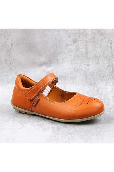 tino Balerini usori , de copii , din piele naturala 1862-PORTOCALIU2