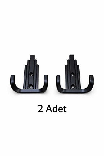 2 Adet Lotus Küçük Lüks Portmanto Vestiyer Duvar Dolap Elbise Askısı Mobilya Kapı Askılığı