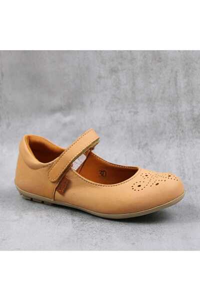 tino Balerini usori , de copii , din piele naturala 1862-PORTOCALIU1