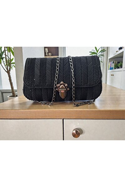 WIB TASARIM KANVAS ÇANTA EL ÖRGÜSÜ