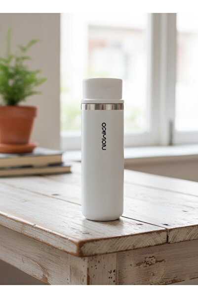 Nohiko Push-Sip Mug Termos Bardak 500 mL – Kahve Termosu | Koku Bırakmaz