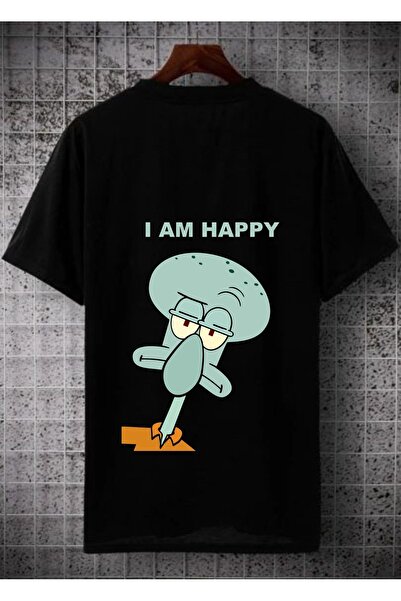LELVANİ I Am Happy Printed Tshirt Unisex