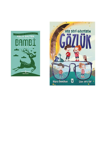 TÜRKİYE İŞ BANKASI KÜLTÜR YAYINLARI بامبي - النص المختصر... +1 كتاب الحكايات