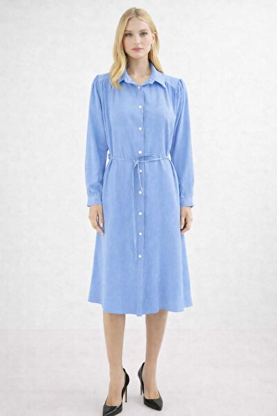 MODA Cotton Tunic, Imported Cotton Tunic, Tunic with Tie-On Cuffs