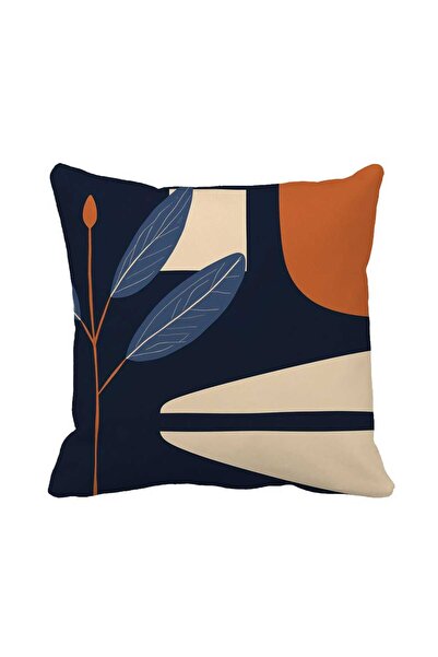 Queen Jera Husă de pernă decorativă cu model abstract 43 x 43 - Cu două fețe,...