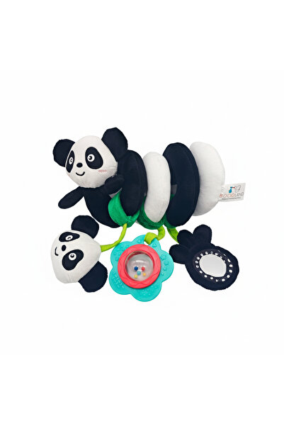 Bocioland Jucarie senzoriala in forma de spirala pentru carucior, scaun auto ...