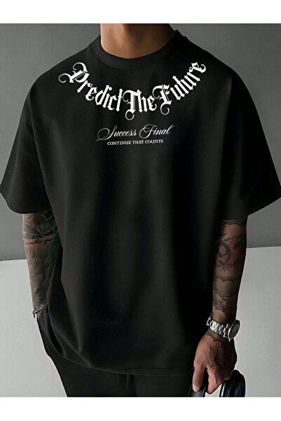 PENTHİLUS Text Printed T-Shirt – Round Neck, Short Sleeve, Casual