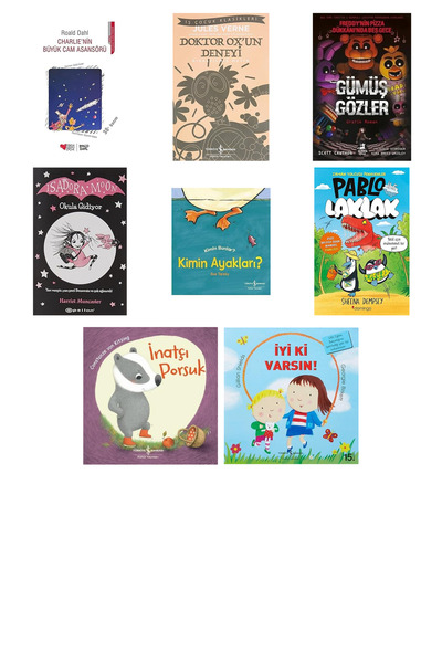 TÜRKİYE İŞ BANKASI KÜLTÜR YAYINLARI Charlie'nin Büyük Cam Asansörü... +7 Masa...