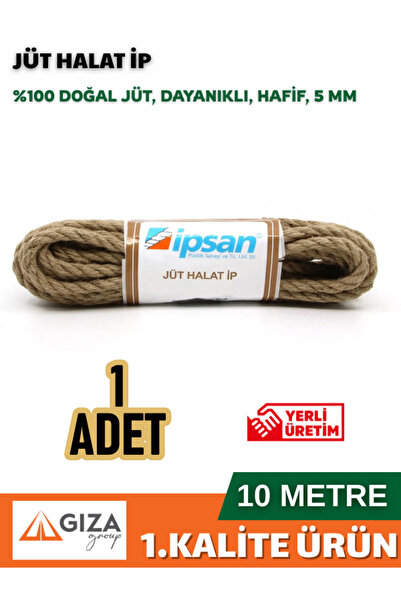 İpsan Jute Rope 10 Meters 5 mm