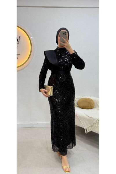 waw tesettür Şüheda Abiye Elbise