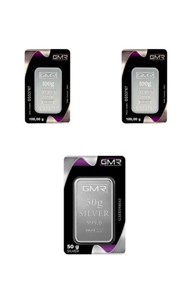 GMR 250 Gram Gümüş Külçe