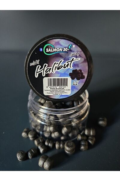 SALMON 20+ Pelete de carlig Halibut sinking,solubil 6-8 mm