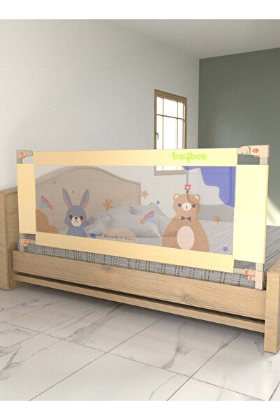 BAYBEE واقي جانبي لسرير الأطفال 180 × 80 سم | واقي جانبي محمول لسرير الأطفال ...