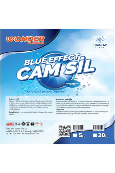 Wonder Cleaning Blue Effect Cam Sil 20 Kg