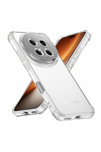 SKYDDAR INNOVATION Carcasă pentru Honor Magic8 Pro, silicon transparent rezis...