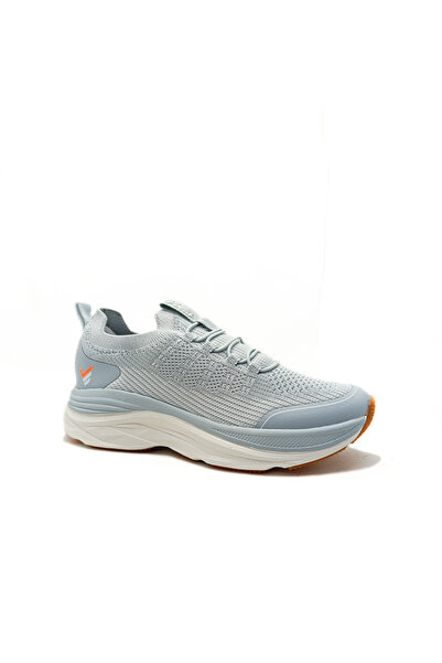 GDT Ayakkabı Volis Ice Blue Color Lace-Up Textile Material Women's Sports Shoes