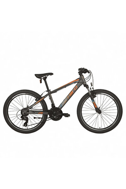 Carraro Force 400 21-V VB Çocuk Dağ Bisikleti - Antrasit-Turuncu-Beyaz - 32,5 Cm