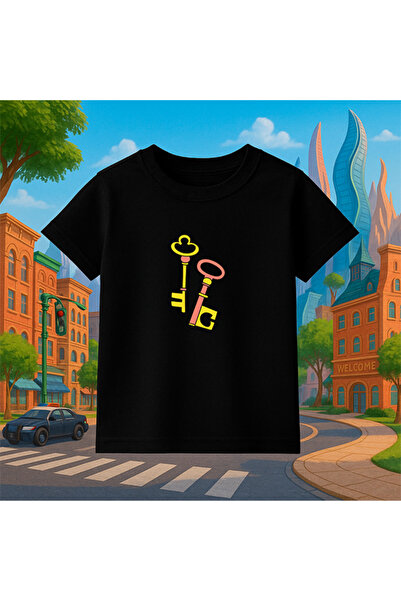 genosha Children's Tshirt 100% Cotton Popular Cartoon Character Patterned Tre...