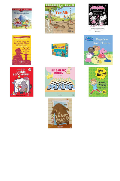 TÜRKİYE İŞ BANKASI KÜLTÜR YAYINLARI Elif Goes to Camp: My First Reading Book....