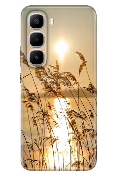 TECNO Infinix Hot 60 Pro+ Plus Case Colorful Silicone Printed Tpu Sunset 90