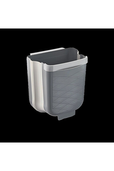 shopwave Gray Foldable Kitchen Trash Bin 6Lt (5047)