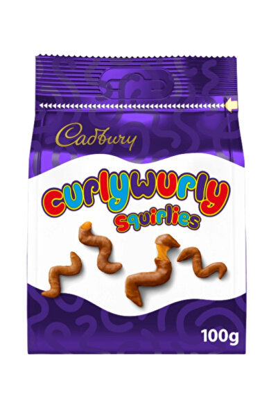 Cadbury Curlywurly Squirlies Çikolata 100 g