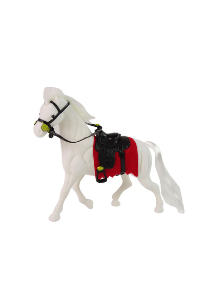 Three top online Figurină Ferma cu Șaua Calului Alb