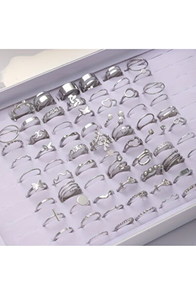 Ervalina خواتم نسائية بثلاثة أشكال (شحن مختلط)