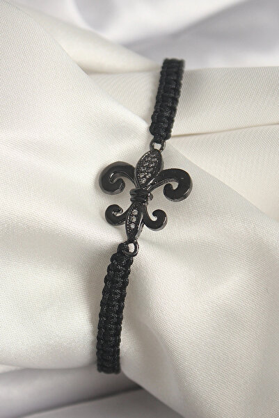 shopwave النحاس الأسود اللون الزركون حجر مطرز زنبق الشكل مصعد مكرامية نموذج س...