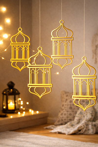 MİR STORE 3’lü Ramazan Fener Süsü – Dekoratif Asmalı Ramazan Süsü |