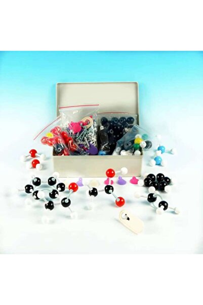 TeTea Kit educational Tetea, set molecular chimie organica 3D cu 307 piese