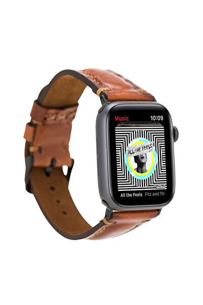 PLM Watch Compatible Leather Band 38-40-41mm Rst2Ef Avila