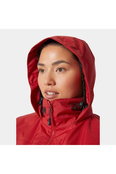 Helly Hansen W CREW HOODED MIDL 2.0 Kadın Mont HHA.34447 HHA.162 Kırmızı-XS