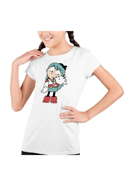 OEM Tricou Copii Fete Hilda Casa Padure Pisica Twig Vulpe