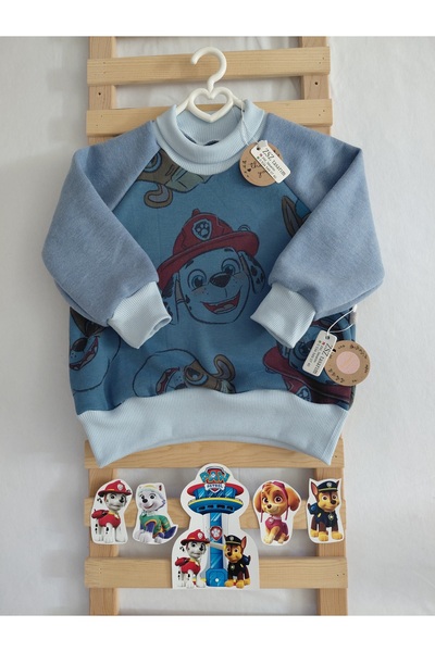 zsz tasarım PAW PATROL KISLIK RAHAT KALIP SWEATSHIRT