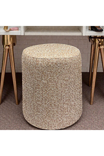 Framgan Galaksi Dokuma Puff – Modern Tasarım, Yumuşak Dokulu ve Şık Oturma Alanı